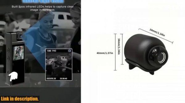 Must-Have Wireless Surveillance Camera! Incredible New X5 Mini Camera Review 2021