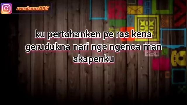 TERANGGEH DUNGNA | KARAOKE LAGU KARO | NADA COWOK смотреть онлайн