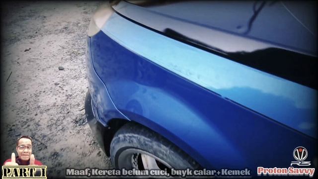 #protonsavvy #protonmalaysia Part 1 (Sat 18,Sep21) Proton Savvy (Blue Passion+Black Color) смотреть онлайн