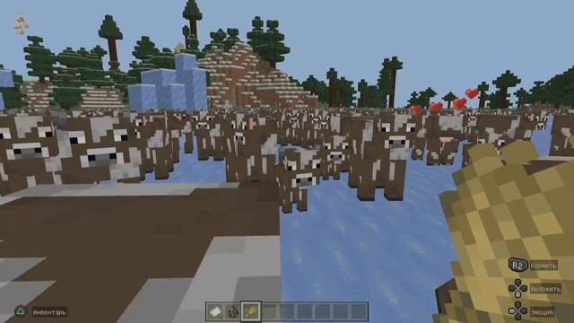 Minecraft коровья ферма смотреть онлайн
