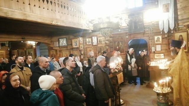 Проповедь на Литургии в Неделю 26-ю по Пятидесятнице. 22.12.2024 г. смотреть онлайн