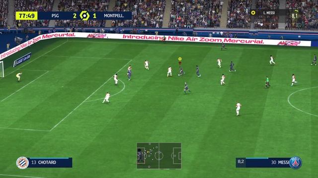 FIFA 23 - Modo Jogador [MESSI] | PSG vs Montpellier | Ligue 1 | PS5™ [4K60] смотреть онлайн