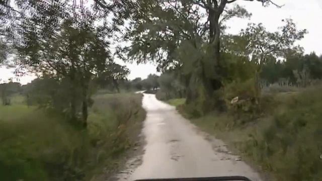 Driving top speed to the field, for discing with the ARGON 50 , December 2011 смотреть онлайн
