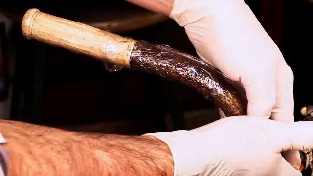 How To Remove Rust From Rusty Bike Chrome Bicycle Handle Bars Using Metal Rescue Rust Remover GEL смотреть онлайн