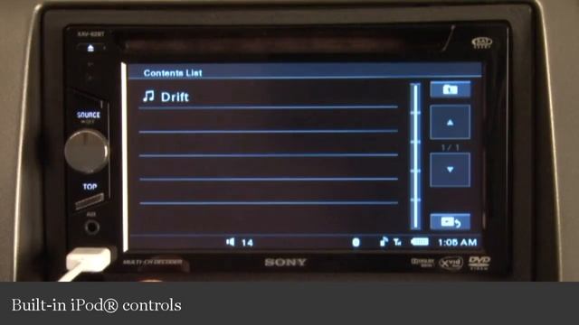 Sony XAV-62BT DVD Receiver Display And Controls Demo | Crutchfield Video