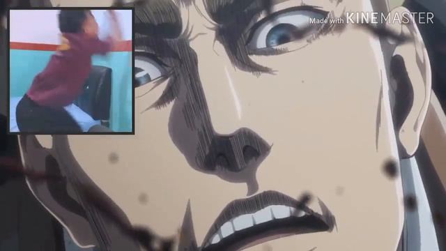 attack on titan reaction s3 ep16 death Erwin Smith смотреть онлайн