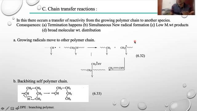 Chain Transfer Reaction (Free-Radical Polymerisation) смотреть онлайн