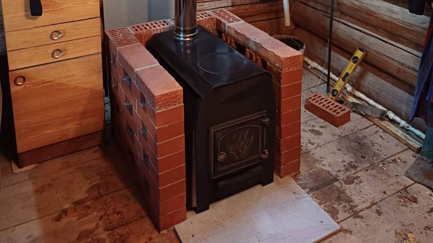 Металлическая печь для дачного домика смотреть онлайн