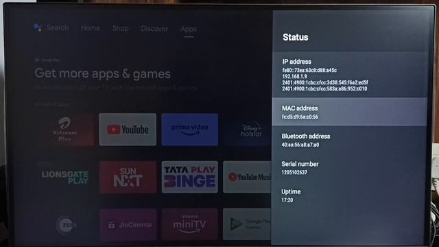 Android TV : 2 Ways to Find IP Address and MAC Address on any Android TV смотреть онлайн