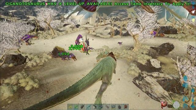 ARK Exctinction Red Orbital Drop Solo using Desert Titan смотреть онлайн