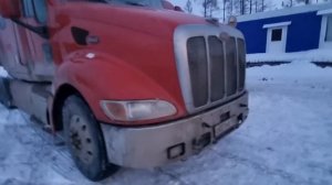 Покупка 3 машин Вольво 780 (поломка мотора)и 2 петербилта. 2 серия(итоги ремонта и забор Петербилта)