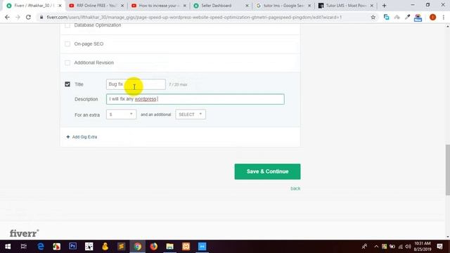 Fiverr gig creation(part - 6) смотреть онлайн