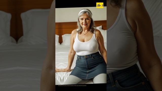 Natural Older Women OVER 60 Fashion Ideas