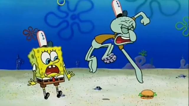 первый крабсбургер Сквидварда смотреть онлайн