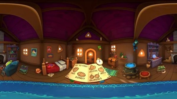 Find The Hidden Objects in 360 - Om Nom Stories: Mysterious ...