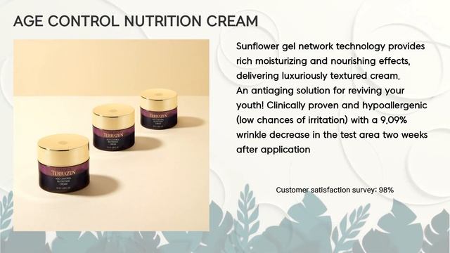 COLORCODE-AGE CONTROL NUTRITION CREAM, AQUA RECHARGE 24H MOIST CREAM смотреть онлайн