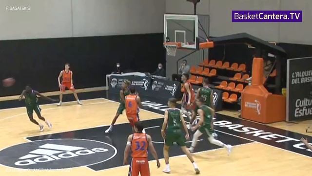 FREDS BAGATSKiS 2.02 Valencia Basket (Letonia '03). Euroleague B. AdidasNGT Valencia 2020-21 смотреть онлайн