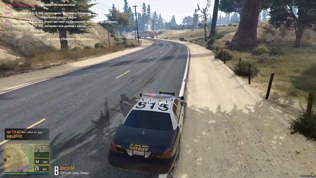 Hard RP GTA 5 - ПОЛИЦЕЙСКИЙ ПАТРУЛЬ в ОКРУГЕ СЭНДИ-ШОРС смотреть онлайн