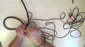 Классный поводок для собаки сделанный своими руками.