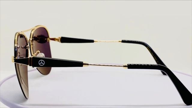 Sunglasses Mercedes Benz Black/Gold смотреть онлайн
