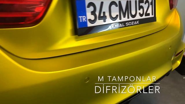 BMW 420 SPORT LINE M4 BODY KİT DÖNÜŞÜM MAT SATEN KAPLAMA смотреть онлайн