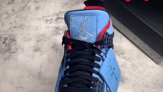 Jordan 4 Retro Travis Scott Cactus Jack смотреть онлайн