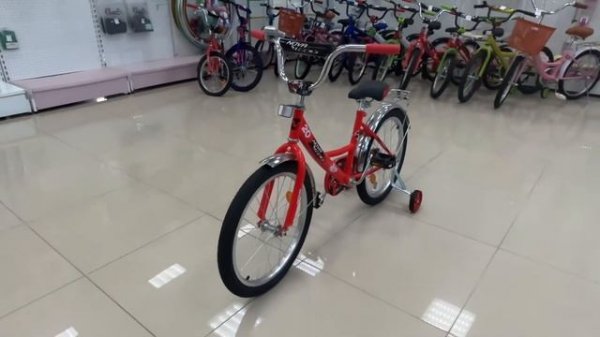 Велосипед детский Novatrack 20" Urban 1-скоростной  красный  00050266