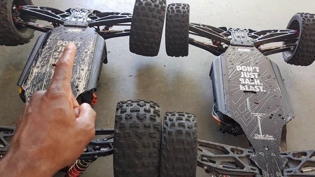 Arrma Talion EXB 6s compared to Arrma Kraton EXB 6s смотреть онлайн