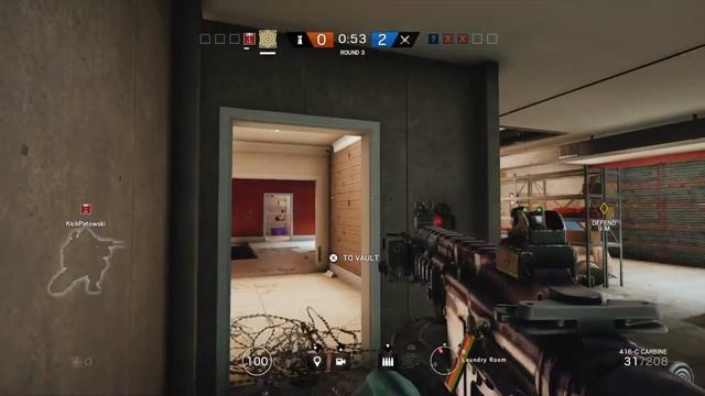 RainBow 6 Siege, 2v3. Part 1! Broken Colors! 3D! смотреть онлайн