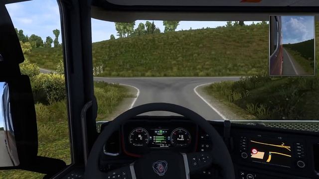 Scania S High Roof-Euro Truck Simulator 2 [Steering wheel gameplay] #ets2 #scania #simulator смотреть онлайн