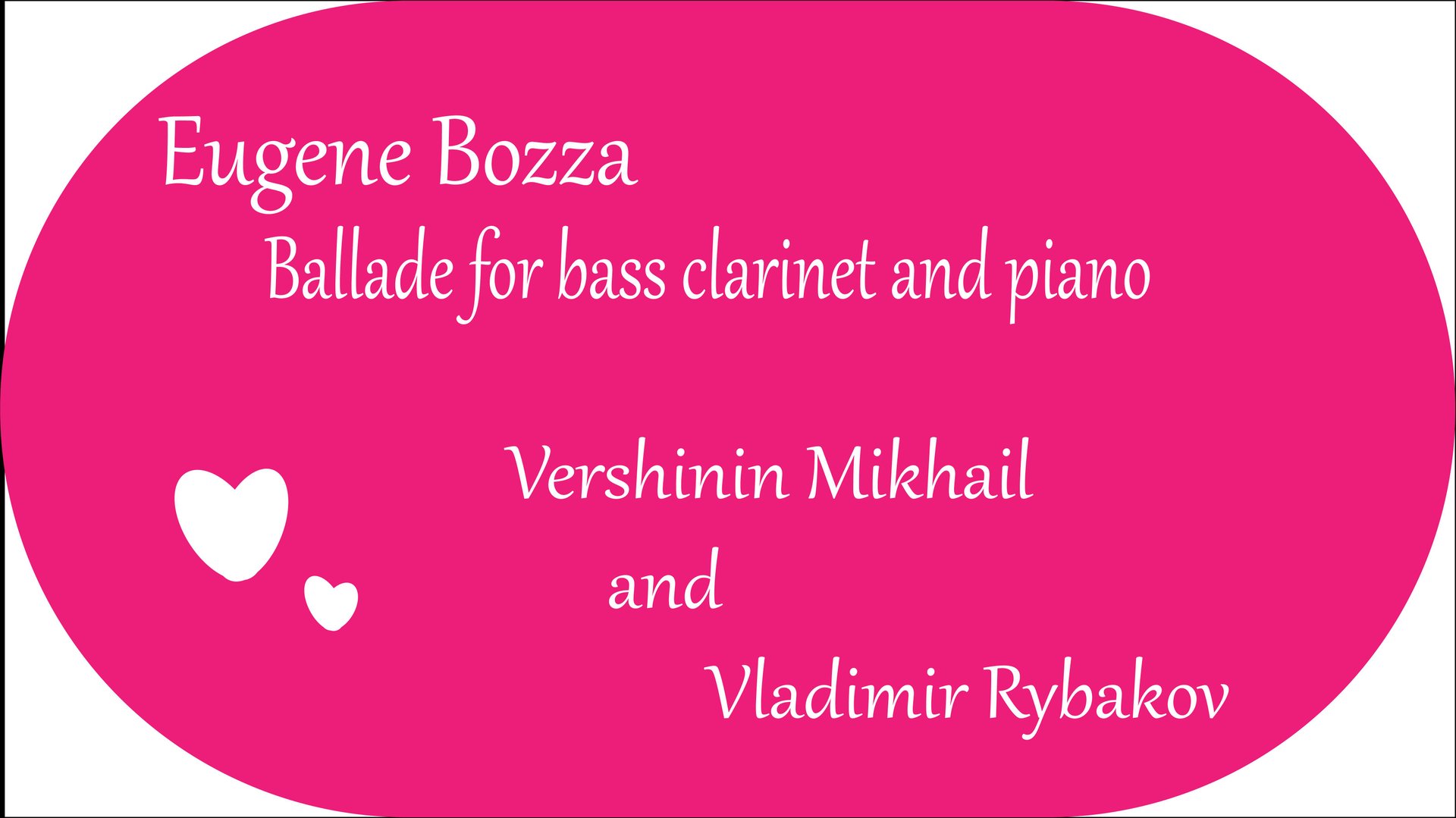 Eugene Bozza - Ballade for bass clarinet and piano смотреть онлайн