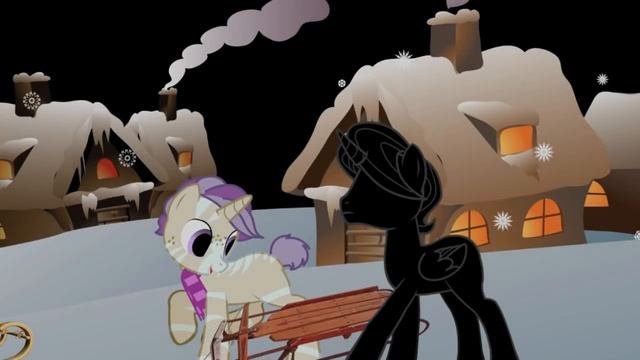 Пони страшилка Красные санки