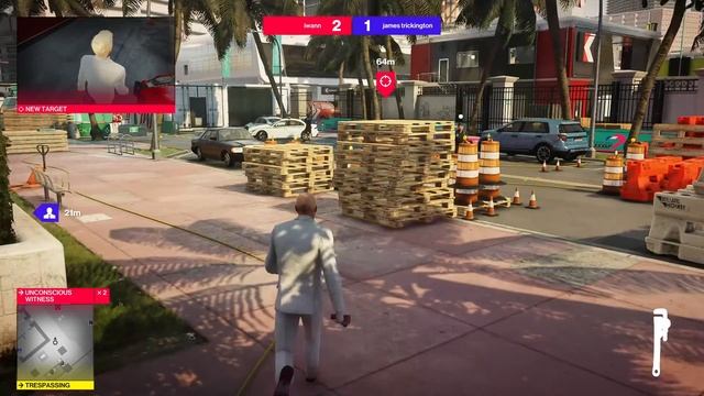 DIFFERENT STRATS 🛠️ HITMAN 2 » GHOST MODE « MIAMI смотреть онлайн