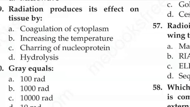 MCQ on Radiotherapy nd Chemotherapy for AIIMS NCL and all railway army all Radiographer exam 2021 # смотреть онлайн