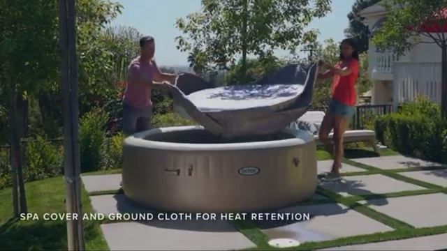 28426 и 28428 спа-бассейны Intex (4 и 6 персон)