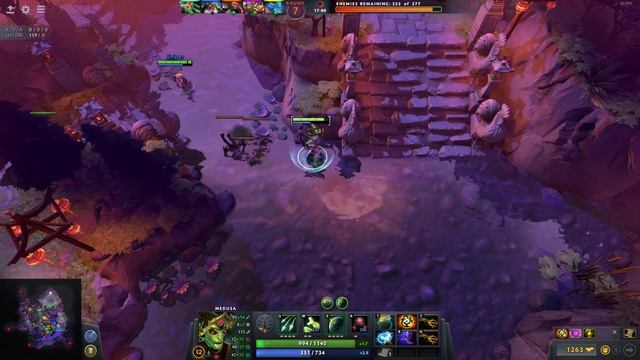 Dota 2 ► DARK MOON - Medusa Gameplay + Treasure Opening!! смотреть онлайн