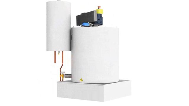 Flake ice machine (ice generator) Geneglace смотреть онлайн