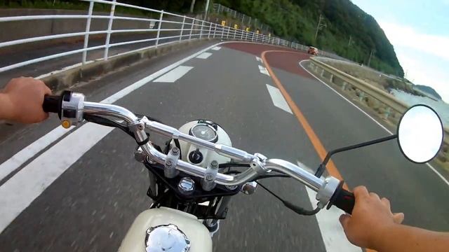 HONDA APE 博多・中洲・糸島・二見ヶ浦ツーリング