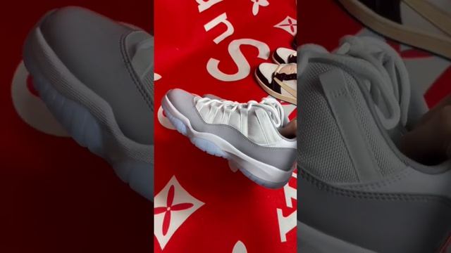 Air Jordan 11 Low “Cement Grey” .#sneakerhead #sneakernews #sneakers #aj11 #shoes #aj11grey