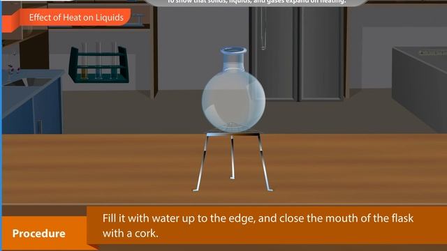 To show that solids, liquids, and gases expand on heating смотреть онлайн