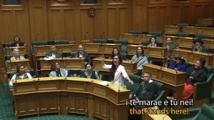 Маори Хака в парламенте Новой Зеландии угарела по металлу!