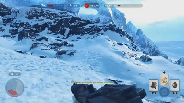 Star Wars Battlefront - Artefatos do novo mapa "Cavernas de Gelo" смотреть онлайн