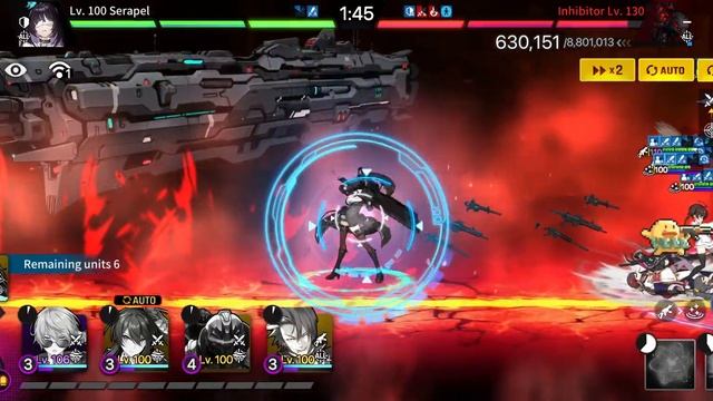 CounterSide (Global) - Inhibitor raid Lvl130 (4.7m dmg, 16 units) смотреть онлайн