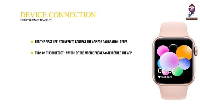 T500 PRO Smart Bracelet User Manual - How to Set Up and Use смотреть онлайн