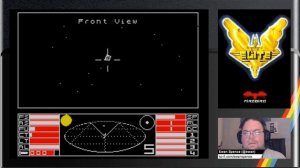 Manual docking to Elite's Space Station (Firebird / 1985) ZX Spectrum