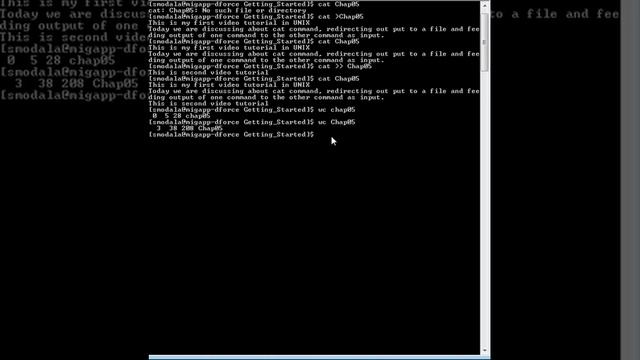 UNIX Basic commands Getting Started - Video 2 смотреть онлайн