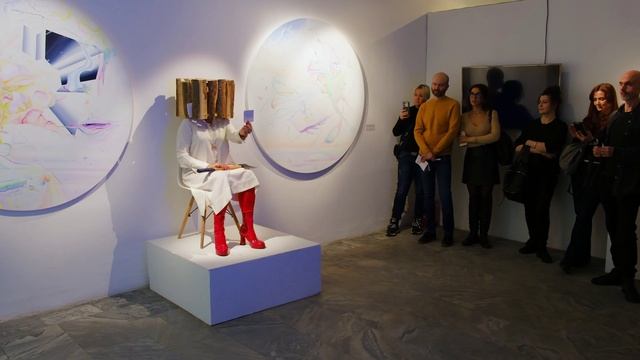 Перформанс «РИТМ АЛЬФА», художник Елена Ковылина смотреть онлайн