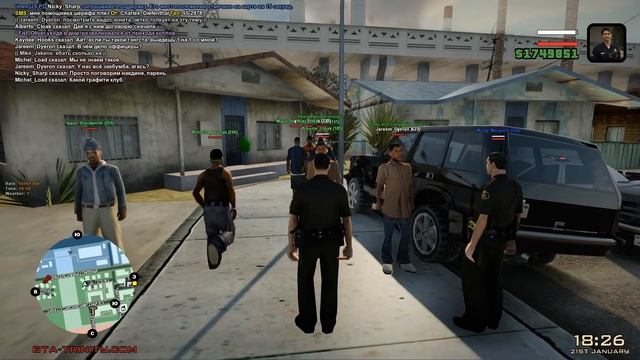 ОККУПАЙ ПЕДОФИЛЯЙ в ПАТРУЛЕ на TRINITY RP в GTA SAMP смотреть онлайн