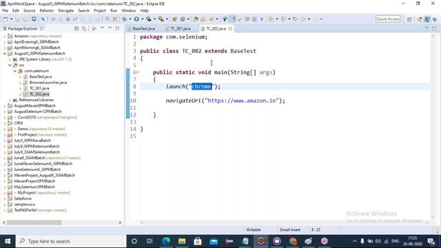 SELENIUM with Real Time Project tutorials || Demo - 2 || by Mr. Ravi Kanth On 26-08-2020 @5PM смотреть онлайн