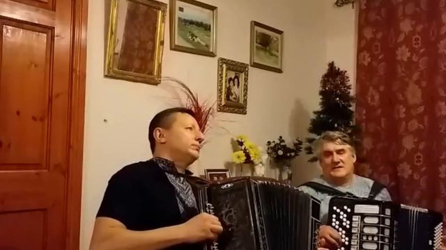 ВАЛЬС ДУНАЙСКИЕ ВОЛНЫ. исполняют дуэт Виктор Лукашов и Сергей Белан гармонь смотреть онлайн